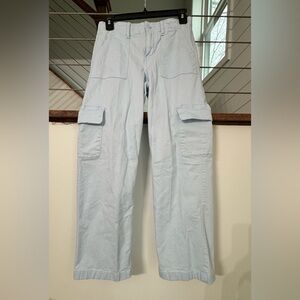 abercrombie kids Light Blue Cargo Pants 13/14